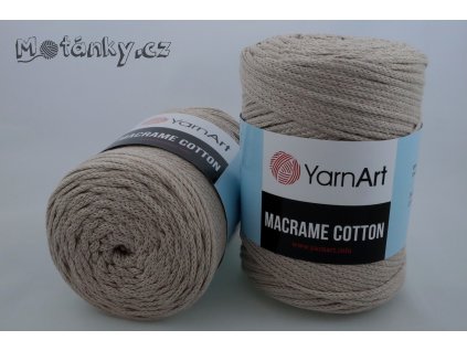 Macrame Cotton 753 béžová
