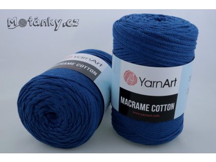 Macrame Cotton 772 královská modrá