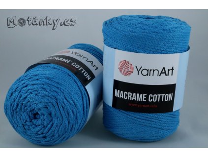 Macrame Cotton 780 tyrkysová