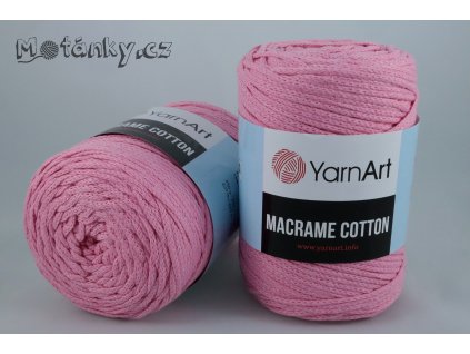 Macrame Cotton 779 růžová