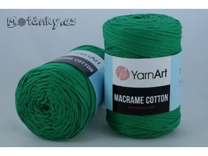 Macrame Cotton 759 zelená