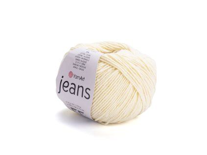 Jeans 86 světle vanilková