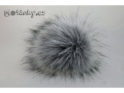 Bambule Mia 82MJ Středně šedá s černými konečky