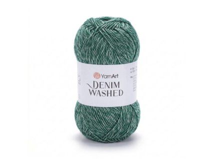 Denim Washed 924 tmavě zelena