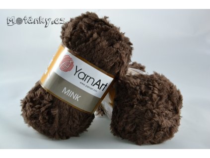Mink 333 tmavě hnědá