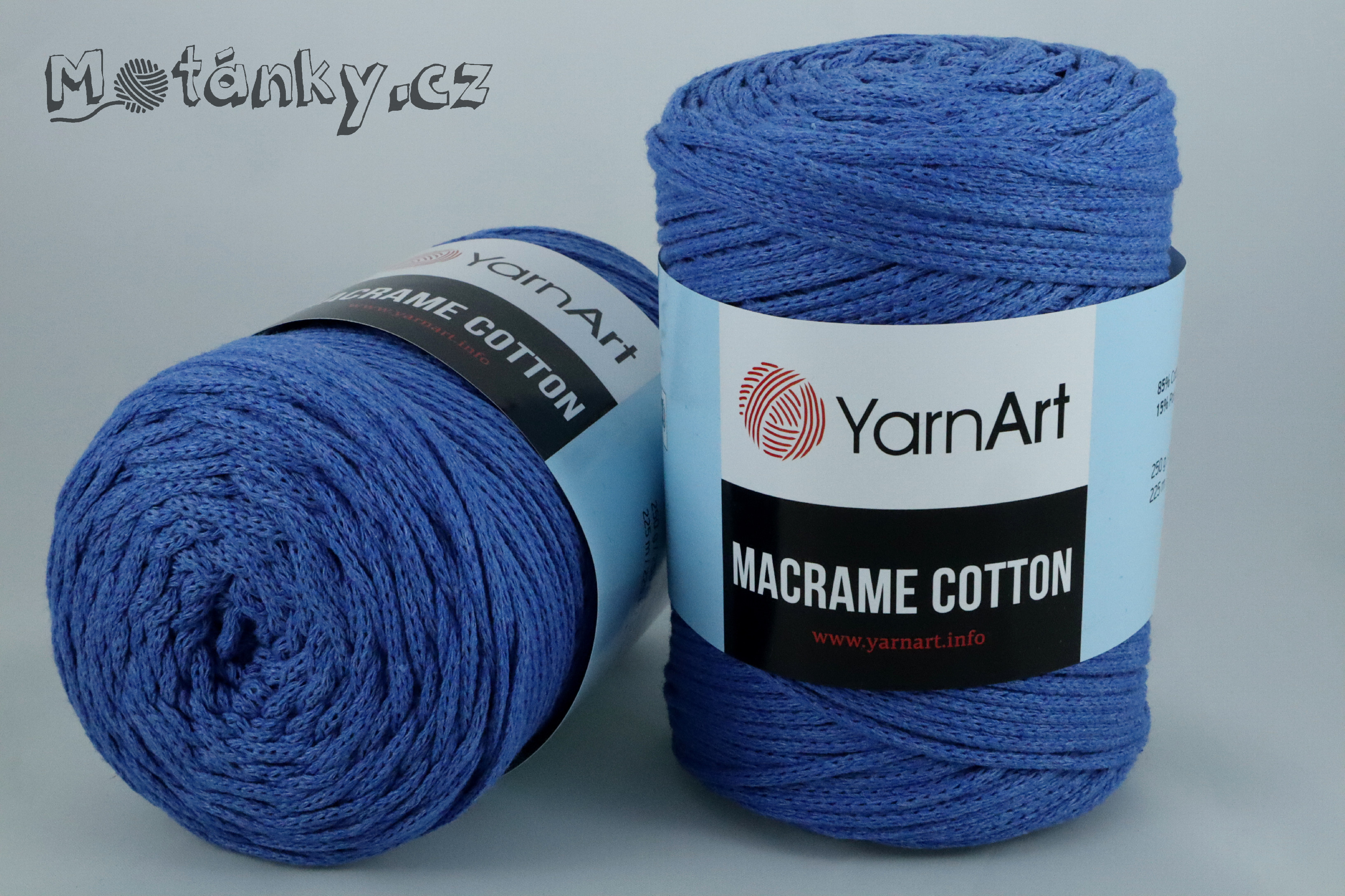 Macrame Cotton 786 blankytně modrá