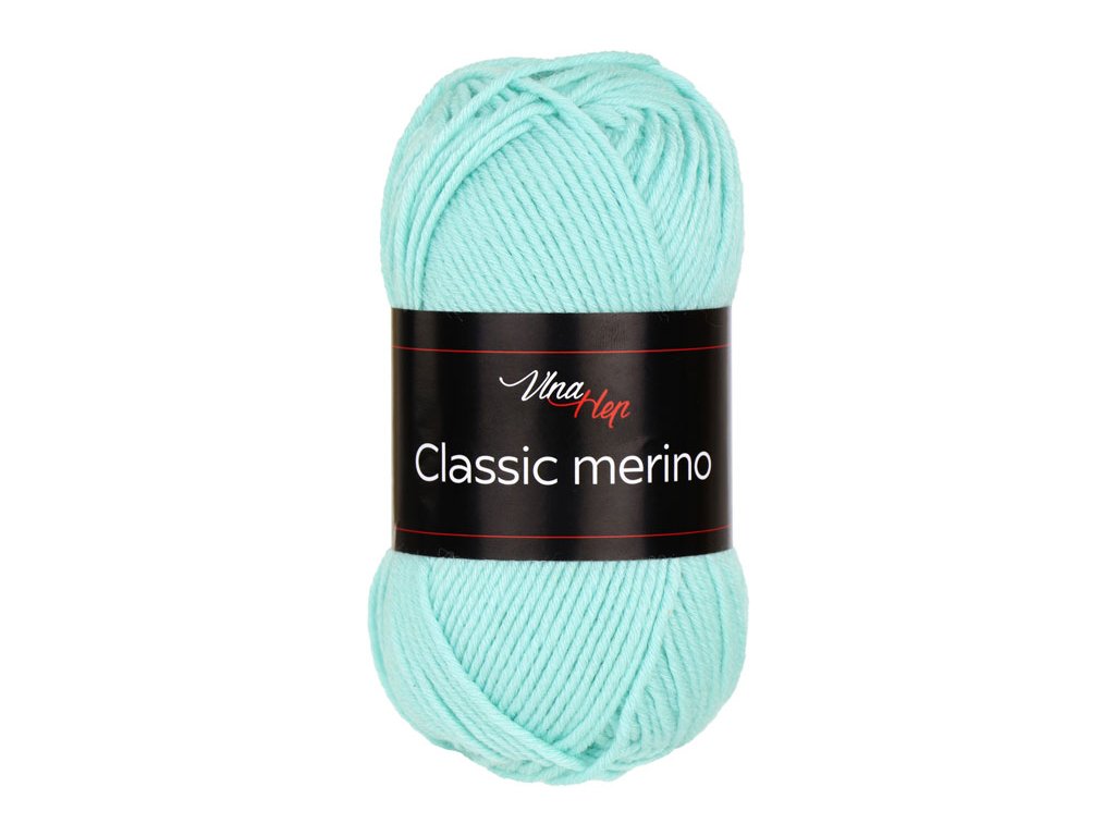 Classic merino 61195 mentolová