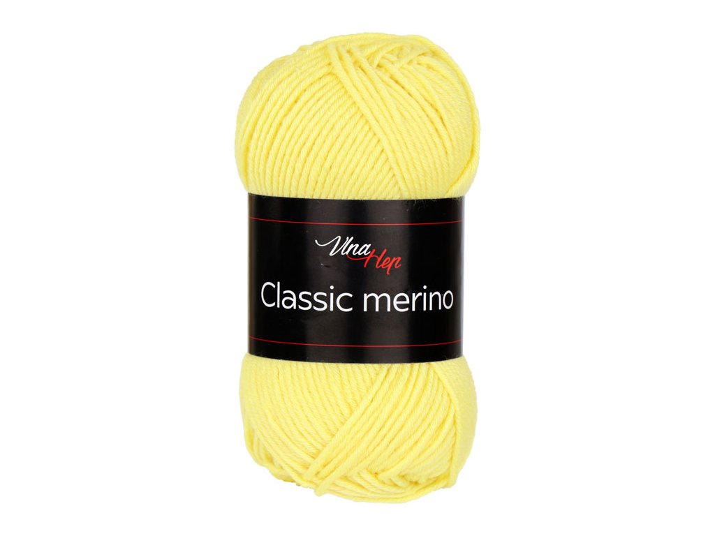 Classic merino 61244 žlutá