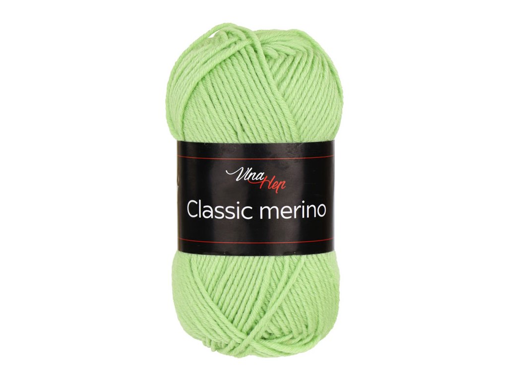 Classic merino 61304 zelenkavá