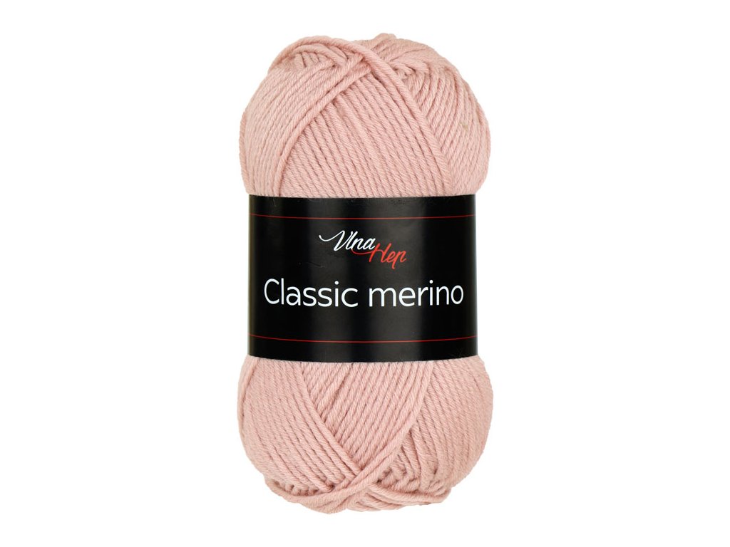 Classic merino 61066 starorůžová