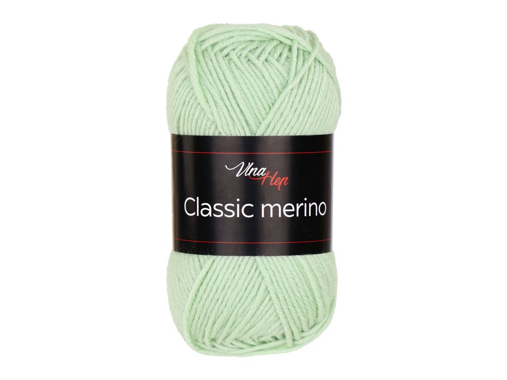 Classic merino 61303 pastelově zelená