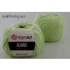 Jeans 11 světle zelená