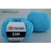 Jeans 33 světle tyrkysová