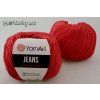 Jeans 26 světle červená