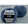 Jeans 68 šedomodrá
