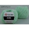 Jeans 79 pastelově zelená