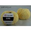 Jeans 88 tmavá vanilka