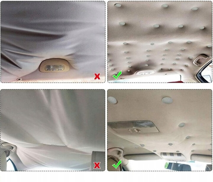 Opravená stropnica auta