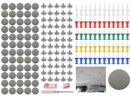 Opravná sada padajúcej stropnice SIVÁ 60 častí