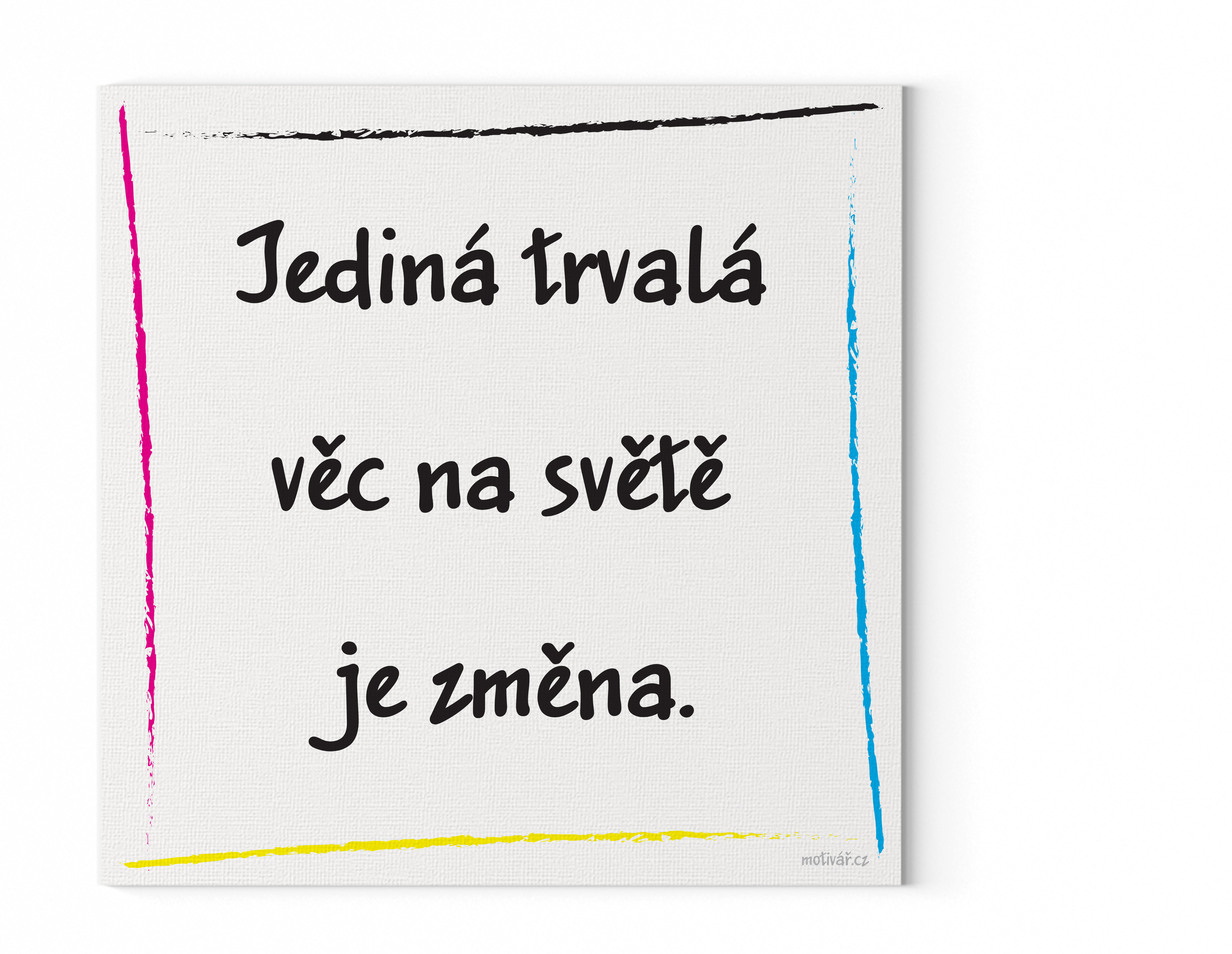 Rozšiřujeme nabídku o motivační citát: "Jediná trvalá věc na světě je změna."