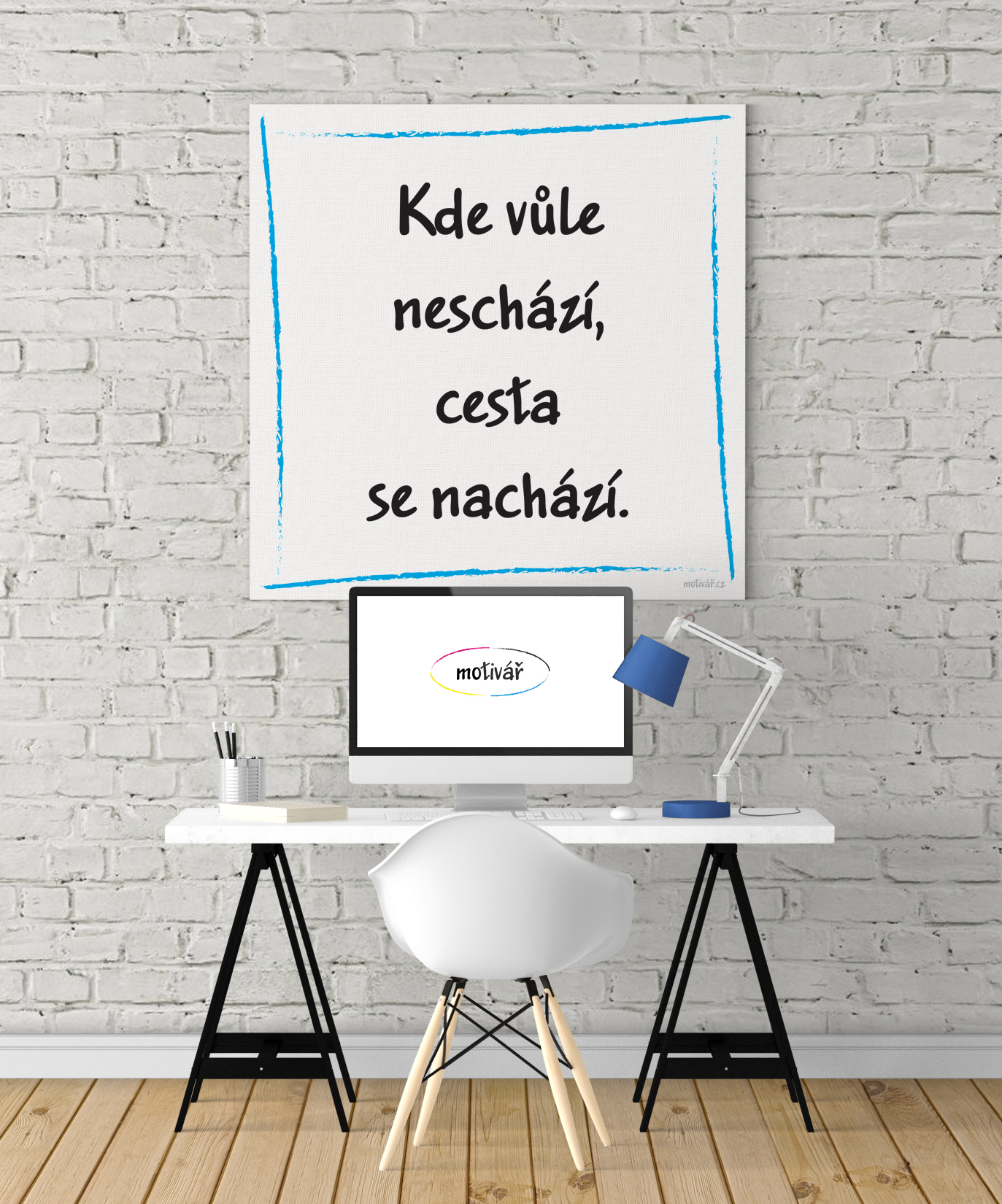 Rozšiřujeme nabídku o motivační citát: "Kde vůli neschází, cesta se nachází."