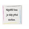 Designový motivační obraz, motivační citát na zeď Největší tma je vždy před úsvitem CMYK
