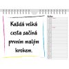 Motivační kalendář nástěnný A5 obsahuje motivační citáty Motivář kalendář 2023 květen