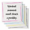 Náhled - designový motivační obraz s citátem - motivační citát - 1ku1 - Vyhrávat znamená nemít strach z porážky - Motivarcz