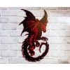 Drak – dekorace na zeď (symbol síly a odvahy)