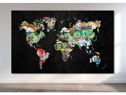Mapa (Rozměr 80x120cm)