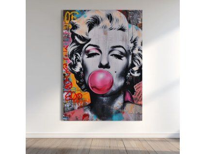 Marilyn Monroe s bublinou