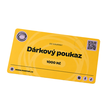 darkovy poukaz kavarna 500