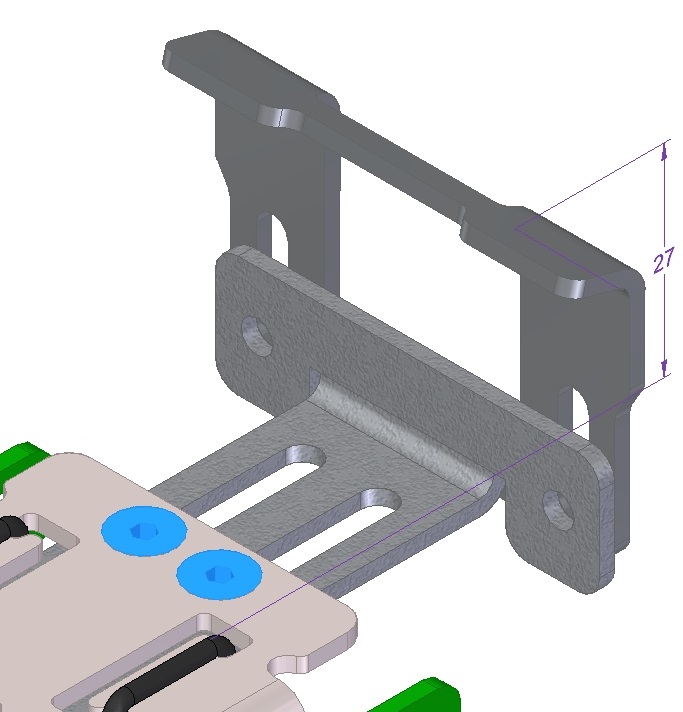 Soporte para movil HOLDER 2.0 en ACERO INOX con llave