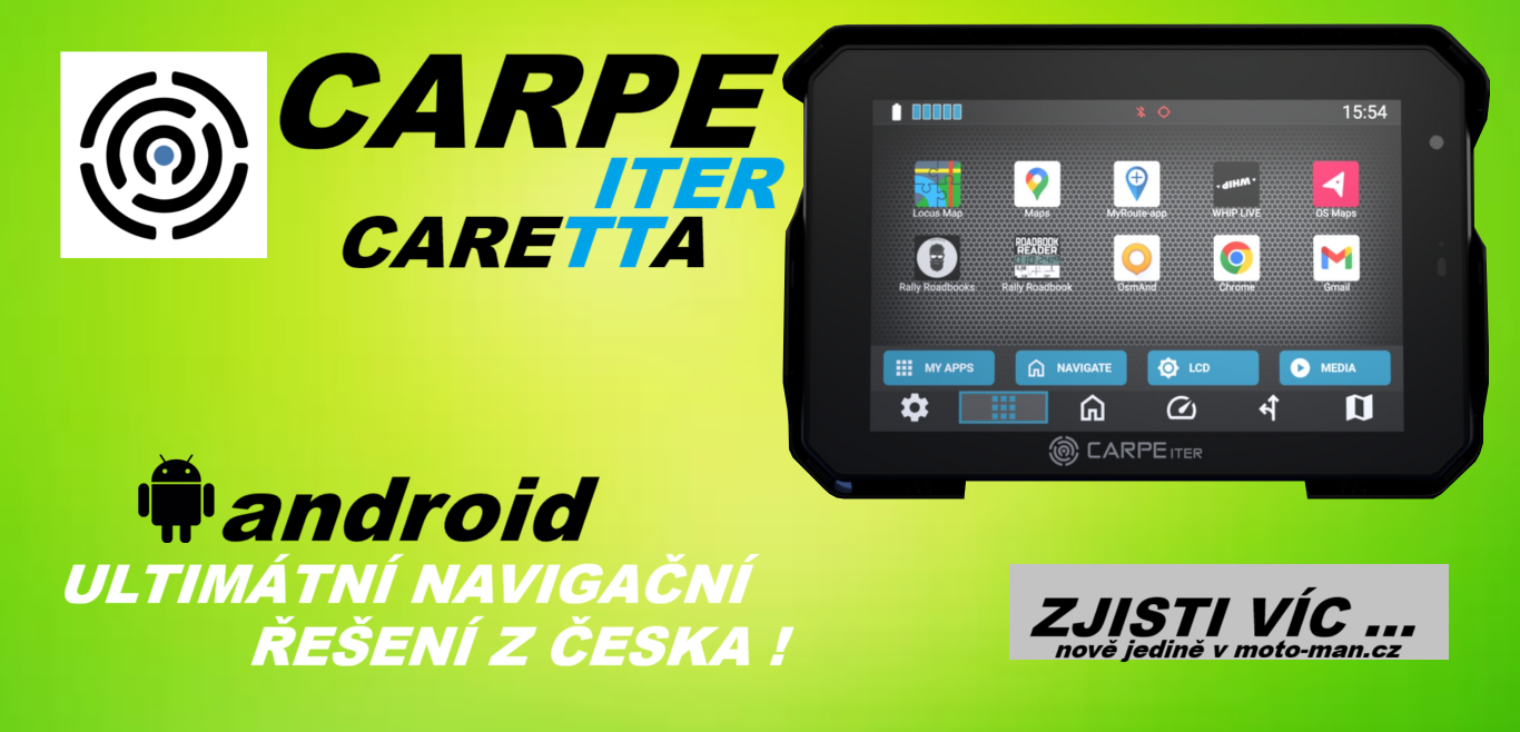 CARPEiter android NAVIGACE s podporou ČESKÉHO VÝROBCE !