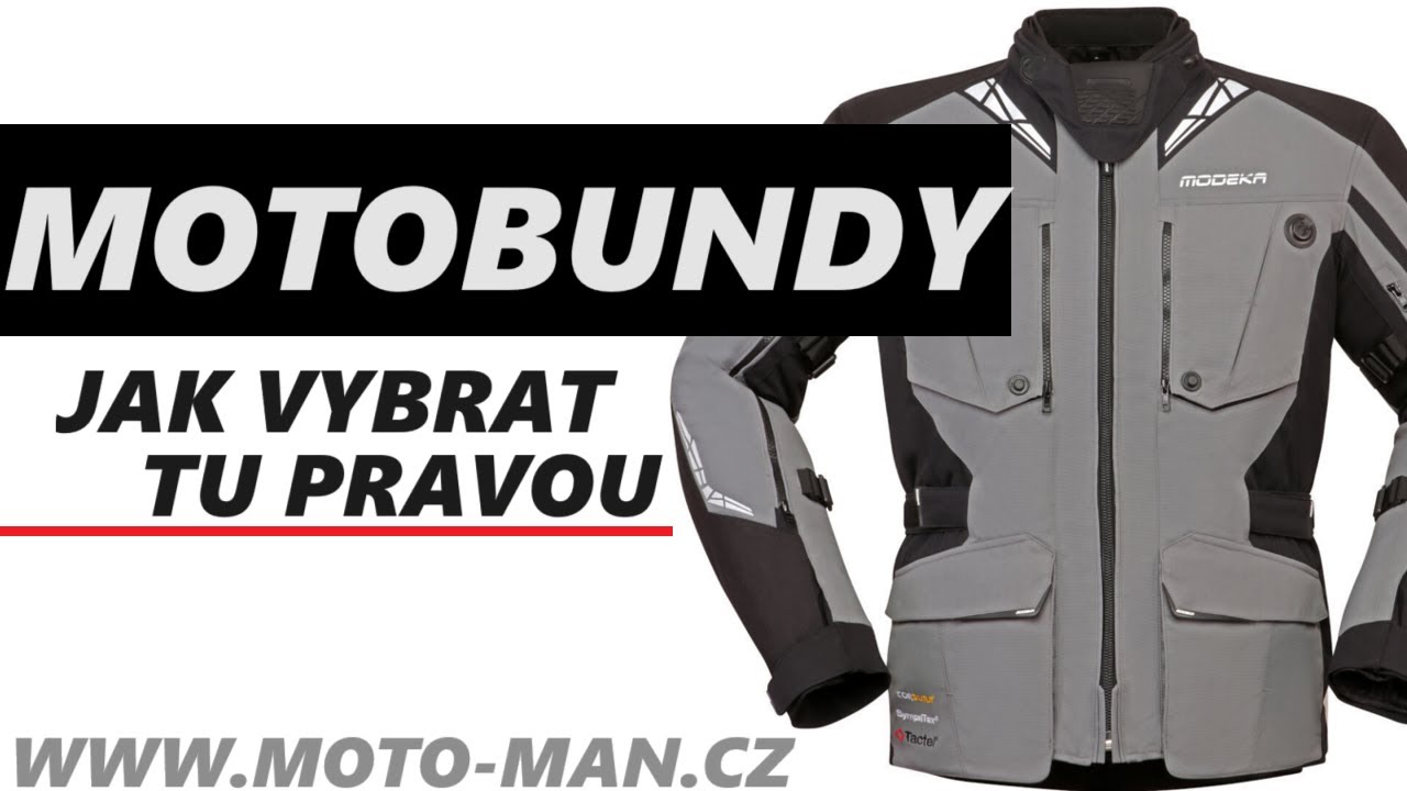 MOTOBUNDY JAK VYBRAT TU PRAVOU