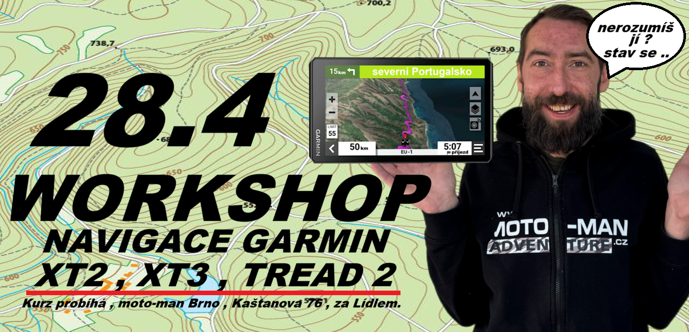 WORKSHOP Garminn 28.4.2026 Nový termín