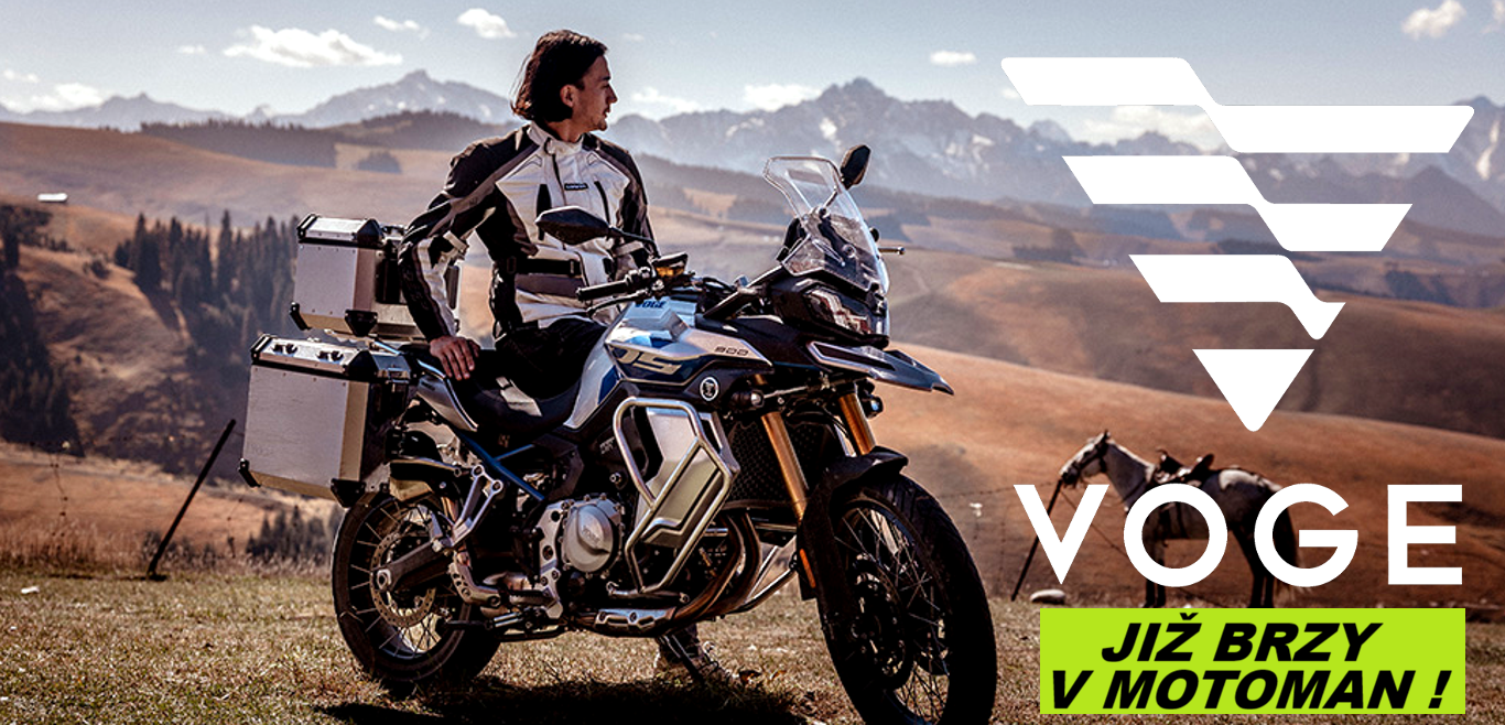 VOGE motocykly již brzy v MOTO-MAN.CZ