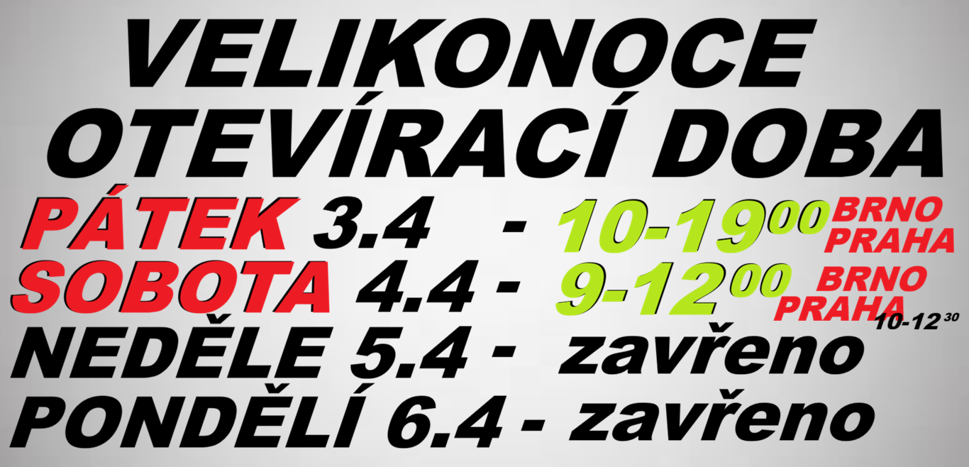 velikonoční otevírací doba