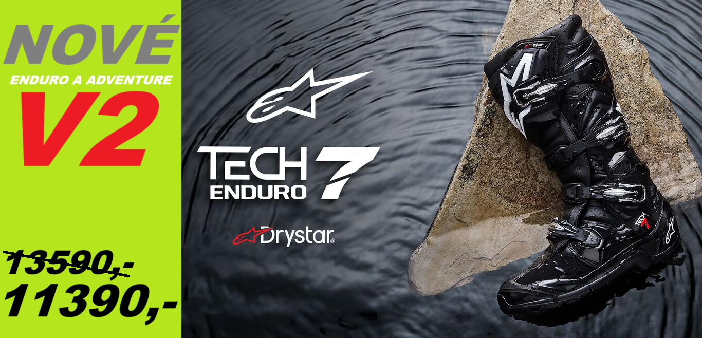 Tech 7 enduro V2 za akční cenu