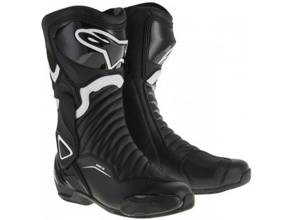 moto boty ALPINESTARS SMX 6 černé/bílé