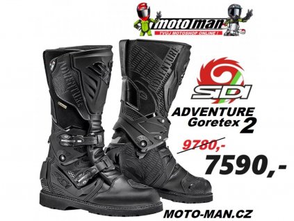 1Amotocyklove boty boty na motorku sidi adventure 2 verze 2024 goretex nejjlepsi adventure enduro boty na motorku motoboty