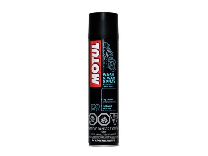 sprej MOTUL WASH & WAX E9 0,4l