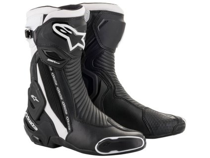 boty smx plus 2 alpinestars cerna bila 2024 i374003