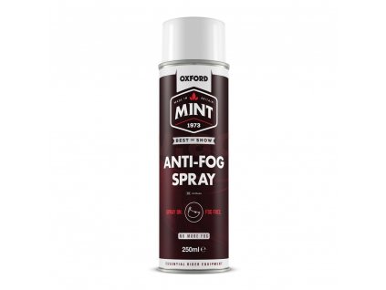 antifog sprej proti mlžení plexi OXFORD MINT, 250 ml