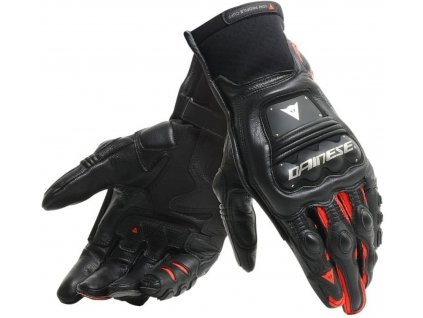 moto rukavice Dainese Steel-Pro In black/red