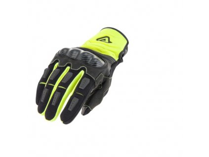 MX rukavice ACERBIS Carbon 3.0 fluo žlutá/černá