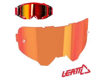 dvojite zrcadlove sklo leatt velocity lens iriz red dual 8019100076