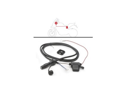 s 110 zasuvka givi na riditka motocyklu 12v vodotesna