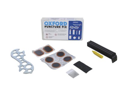 opravná sada OXFORD se záplatami pro cyklo pneu, mopedy a malé moto