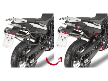 demontovatelný nosič bočních kufrů GIVI PLR5103 Easy Fit pro BMW F 650/700/800 GS (08-17)